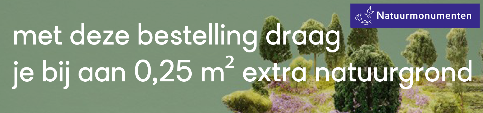 NatureFund - Bij aankoop wordt grond gekocht voor de natuur